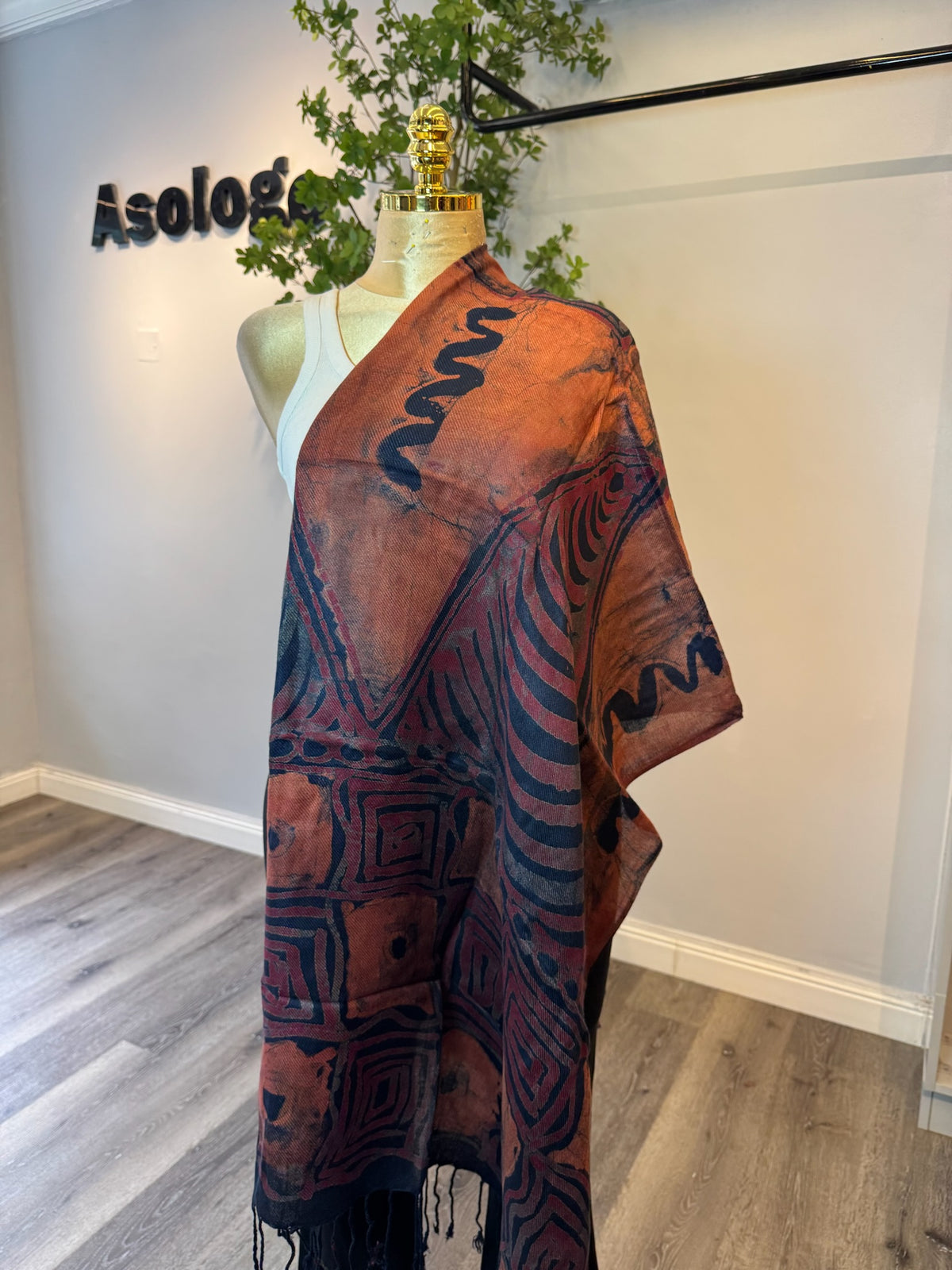 Adire scarf SC 0021