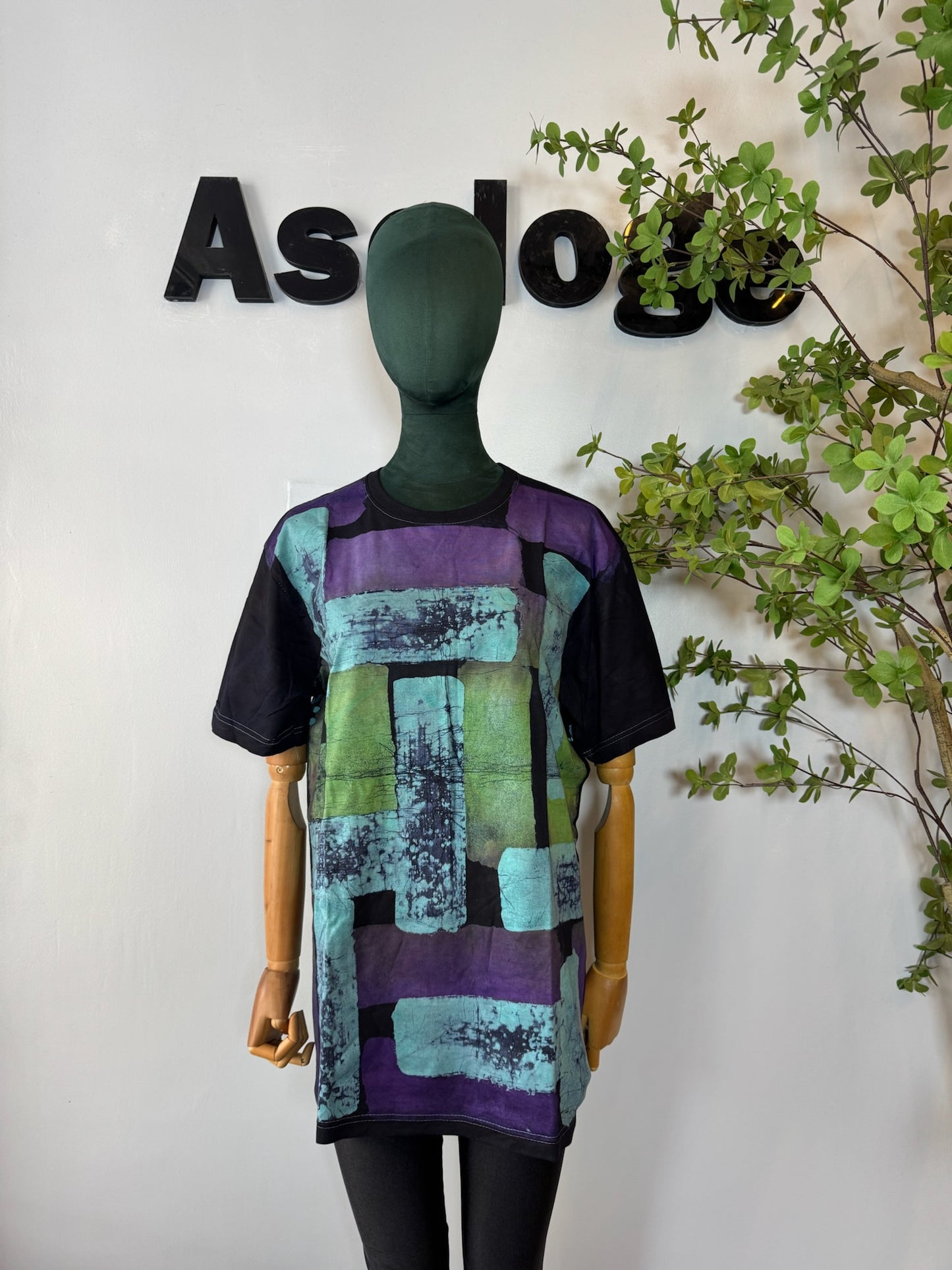 Block Mix Batik T-shirt XXL