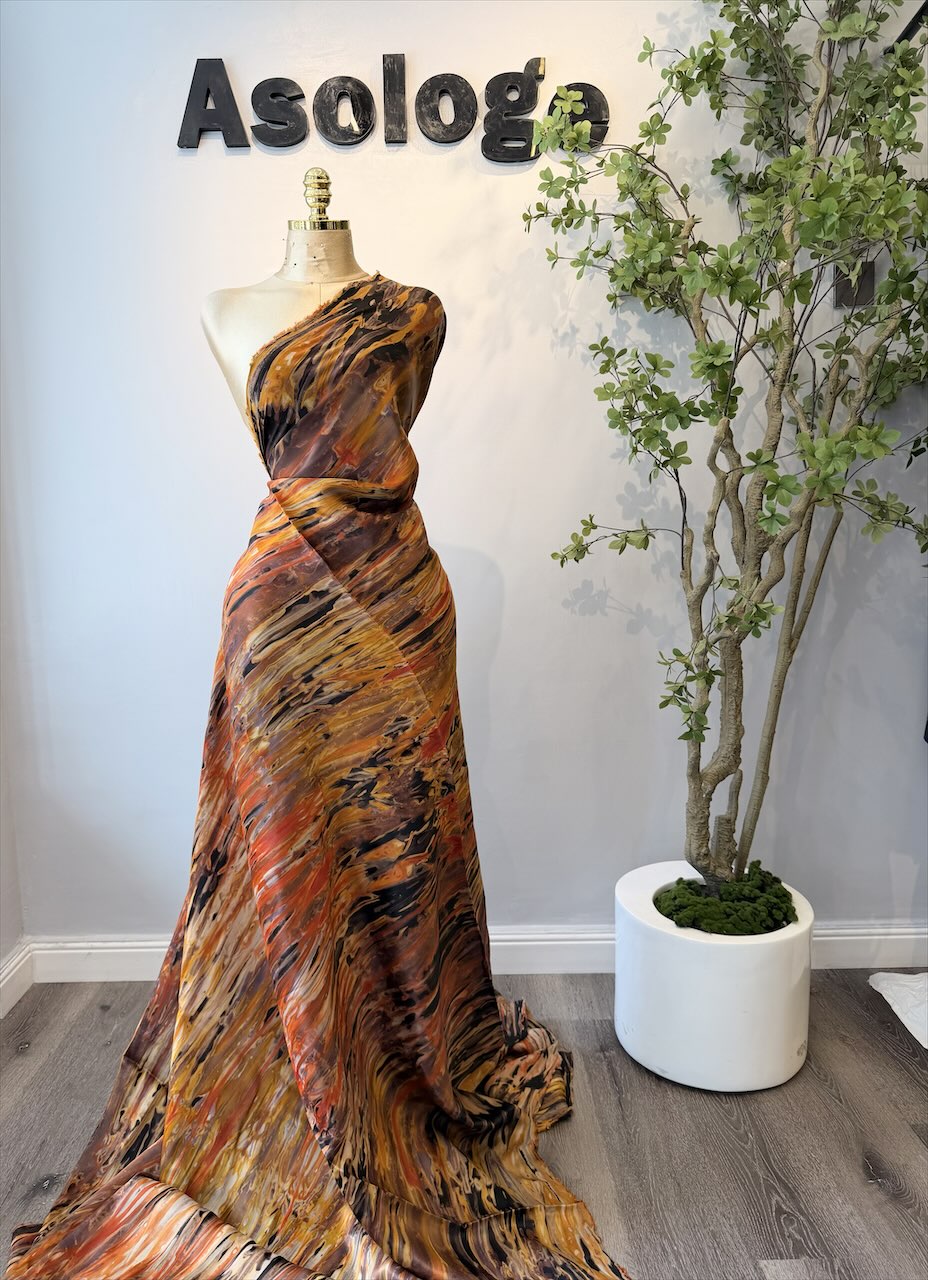 Summer Lux Adire Silk