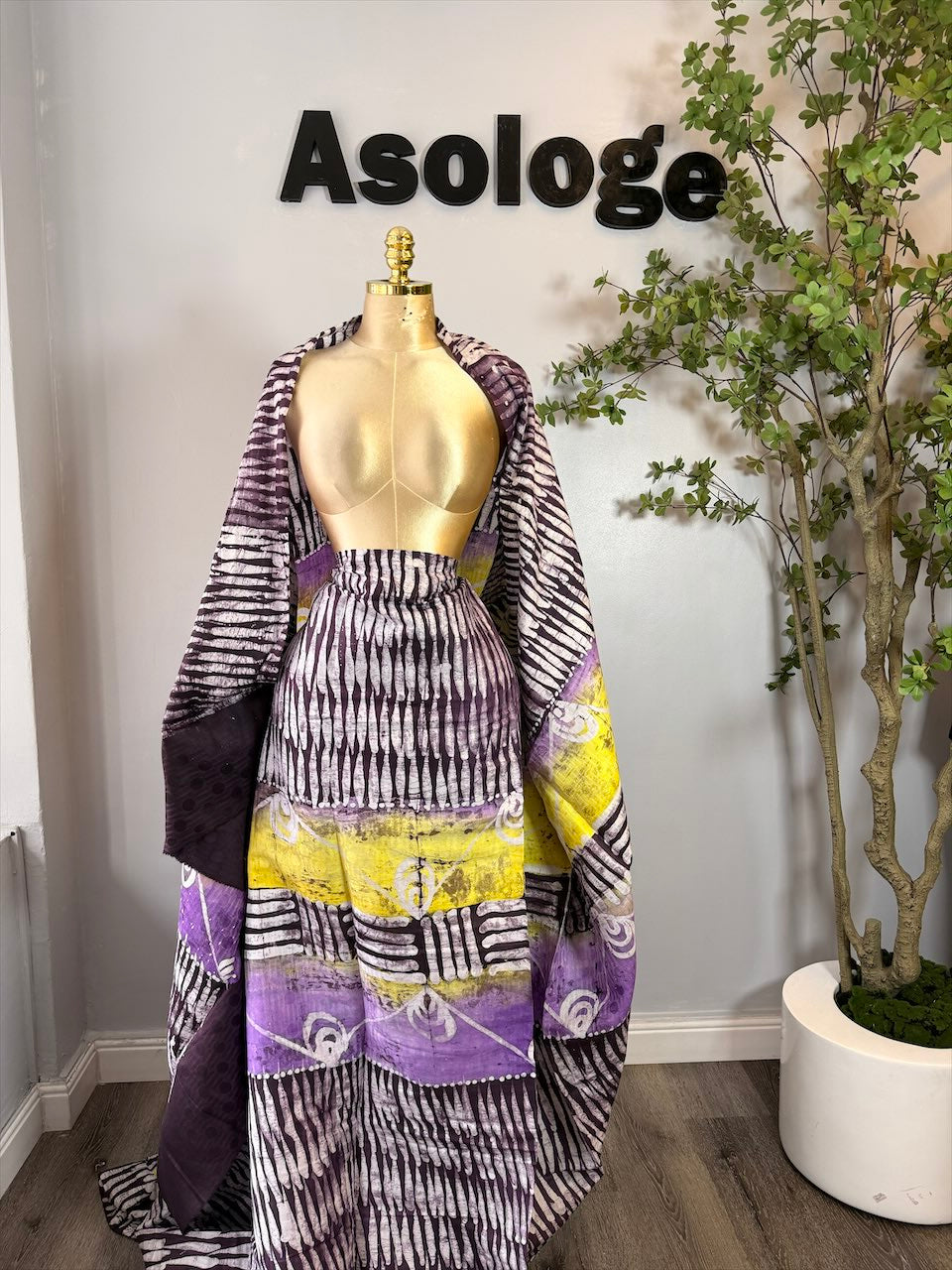 Adire Brocade in Ayaba