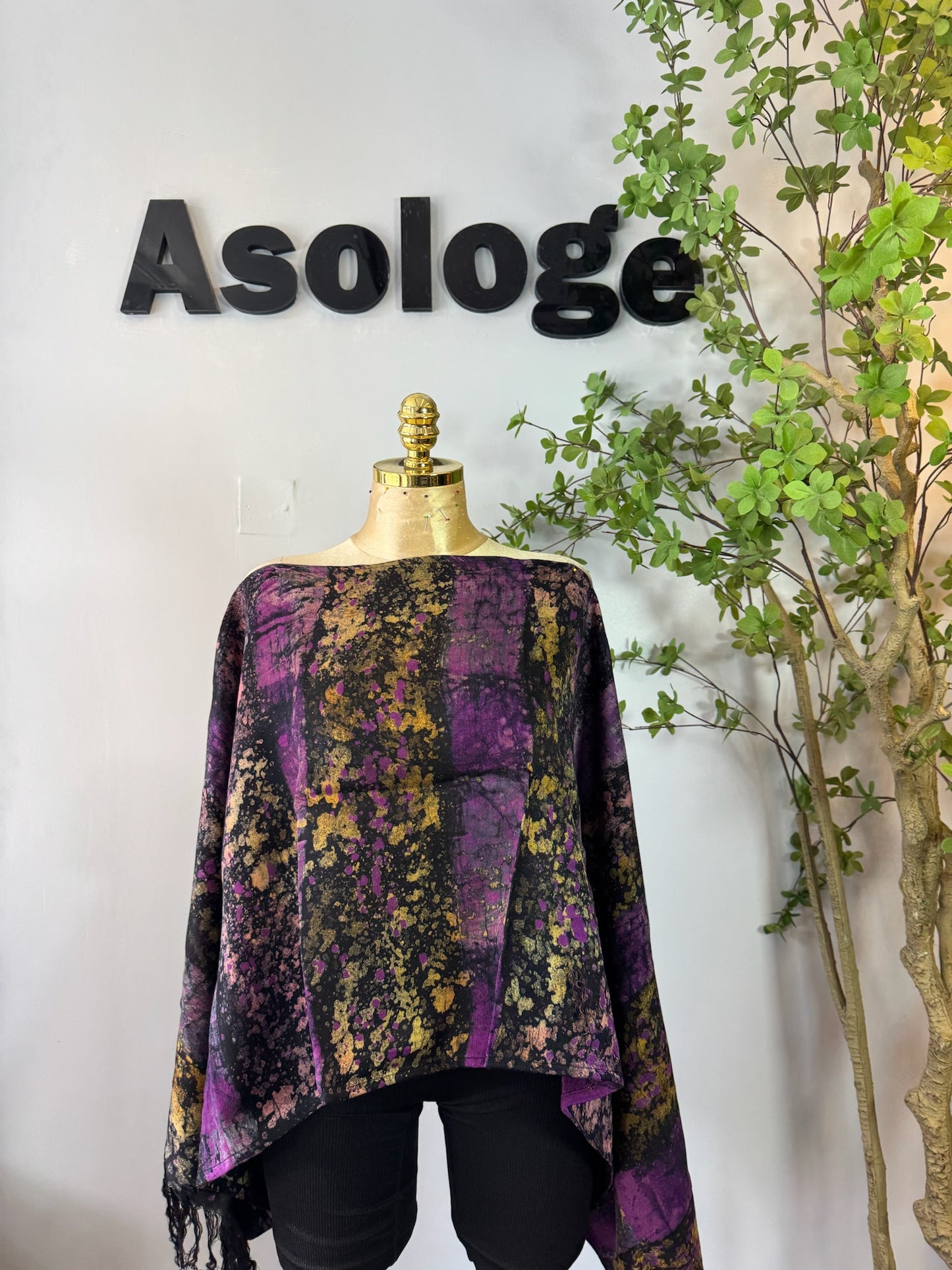 Handmade Adire Scarf SC 0019