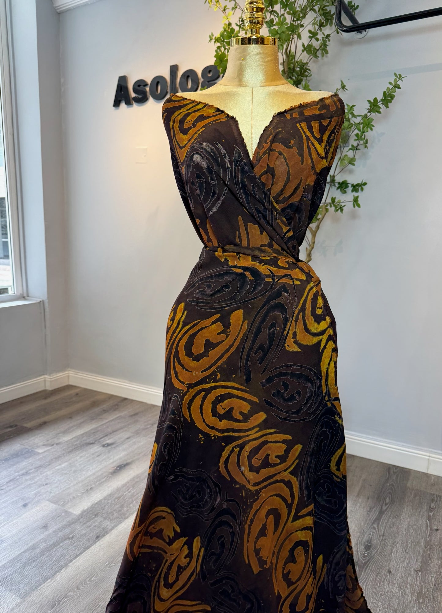 Adire Chiffon Shells