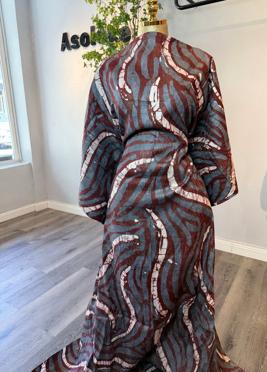 Adire Brocade Layers