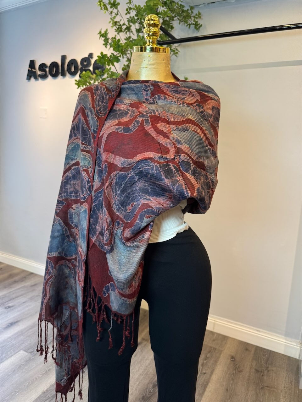 Adire scarf SC 0021