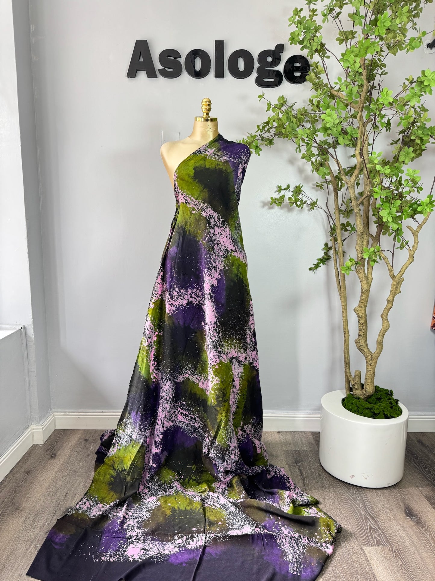 Handmade Adire chiffon Adunni