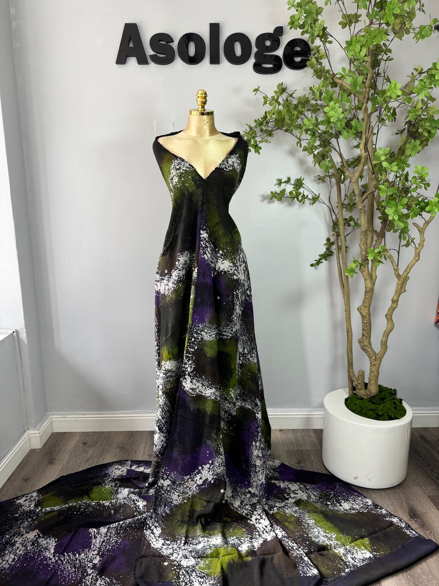 Handmade Adire chiffon Adunni