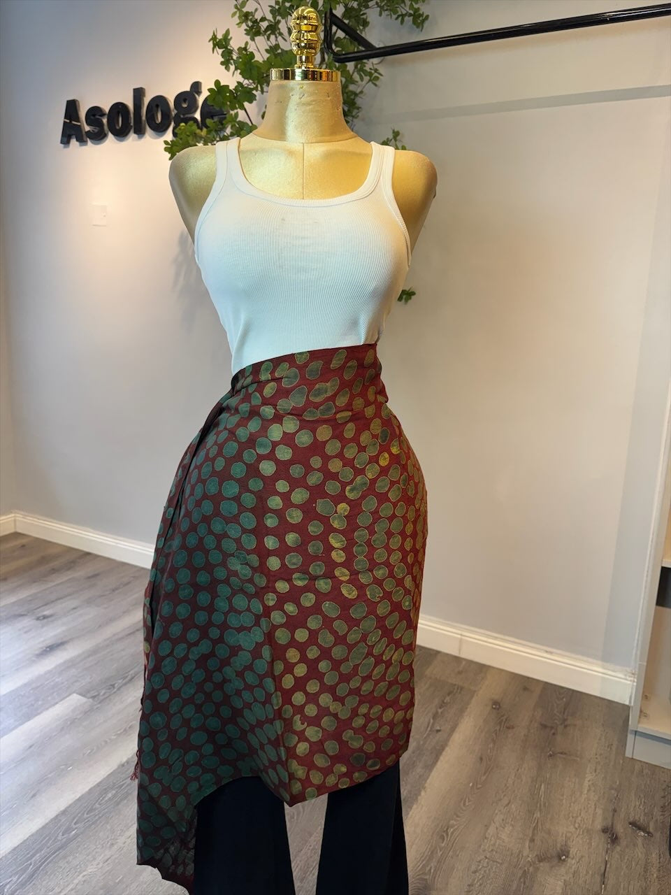 Adire scarf SC 0021