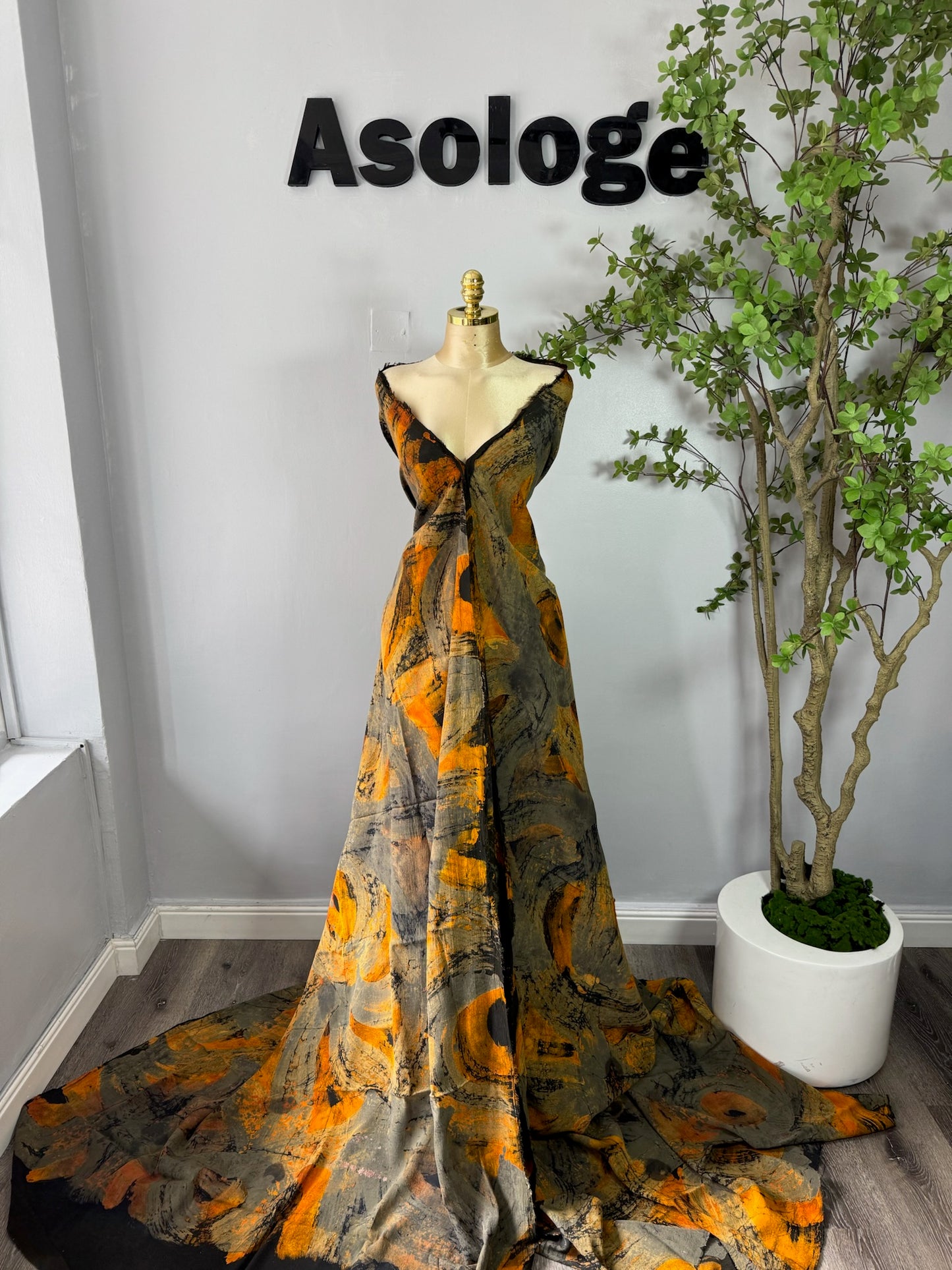 Handmade Marble color Adire