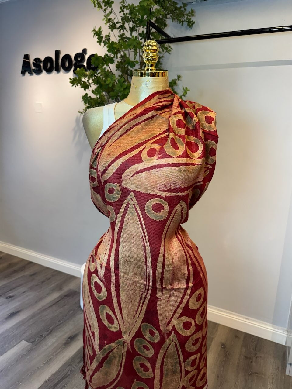 Adire scarf SC 0021
