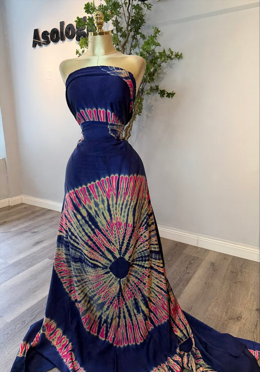 Purple Mix Silk