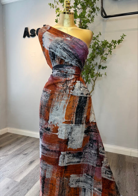Mix color Adire Brocade Br 14