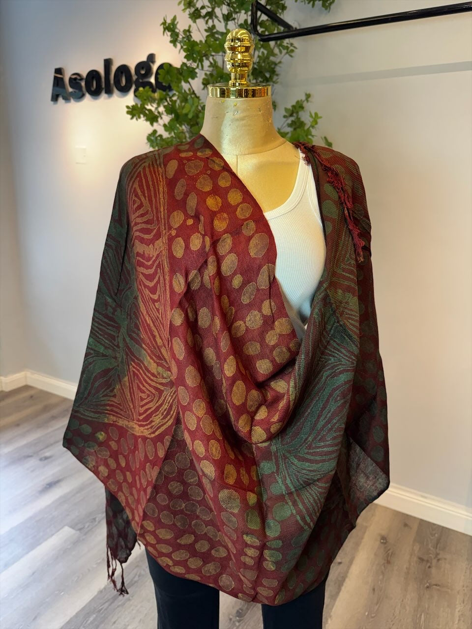 Adire scarf SC 0021