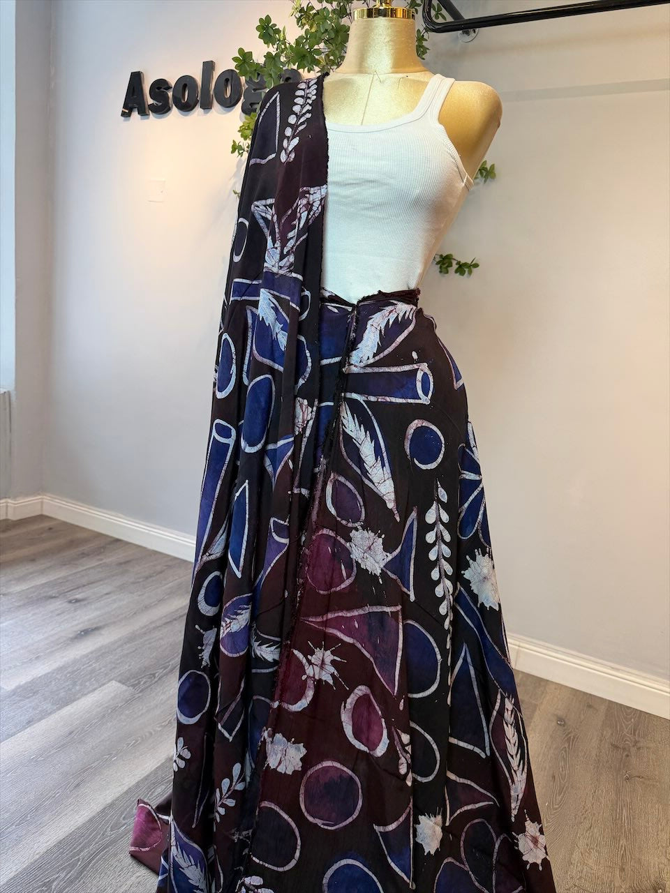 Baby shapes Adire Crepe