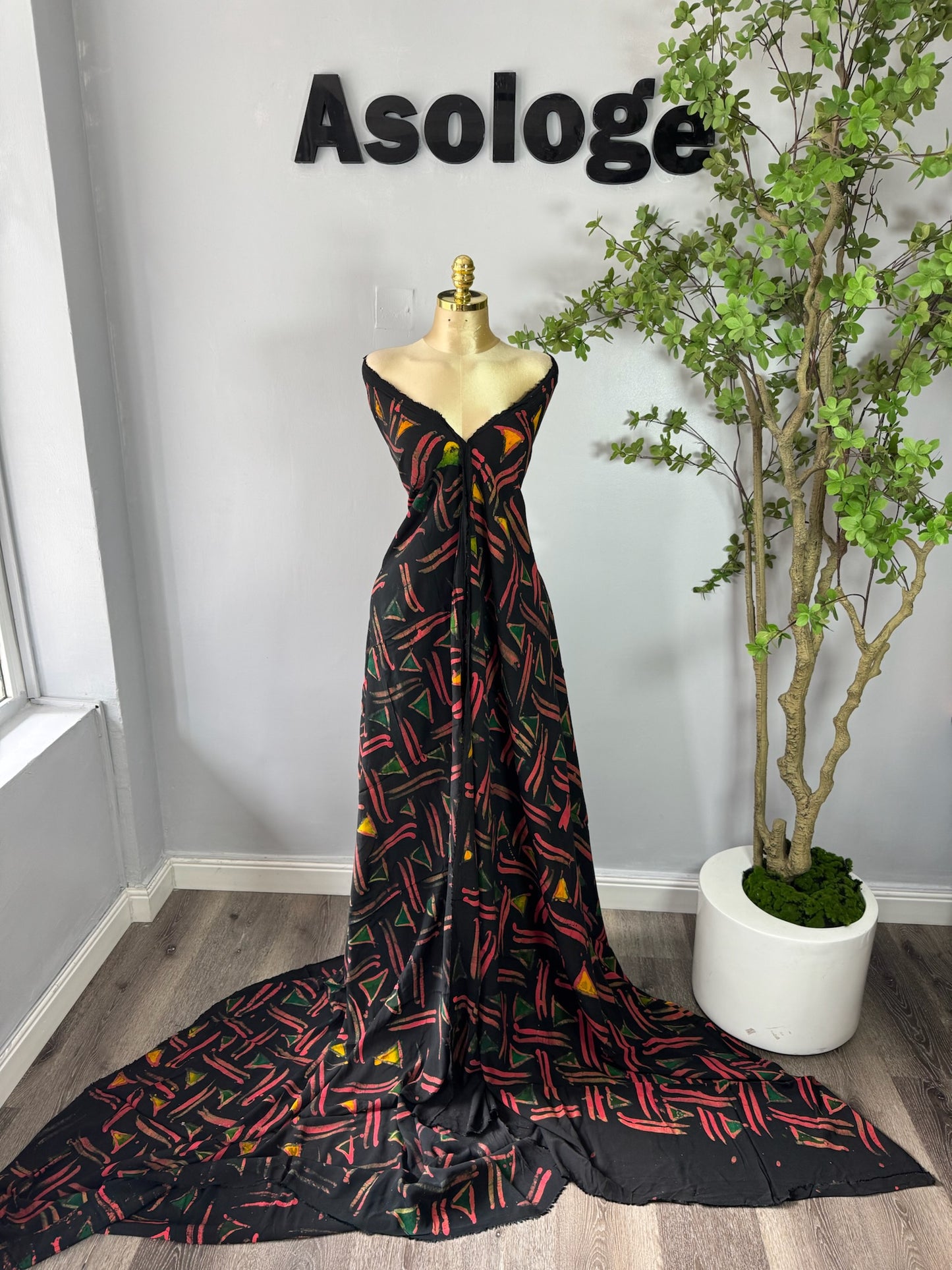 Adire chiffon Angles