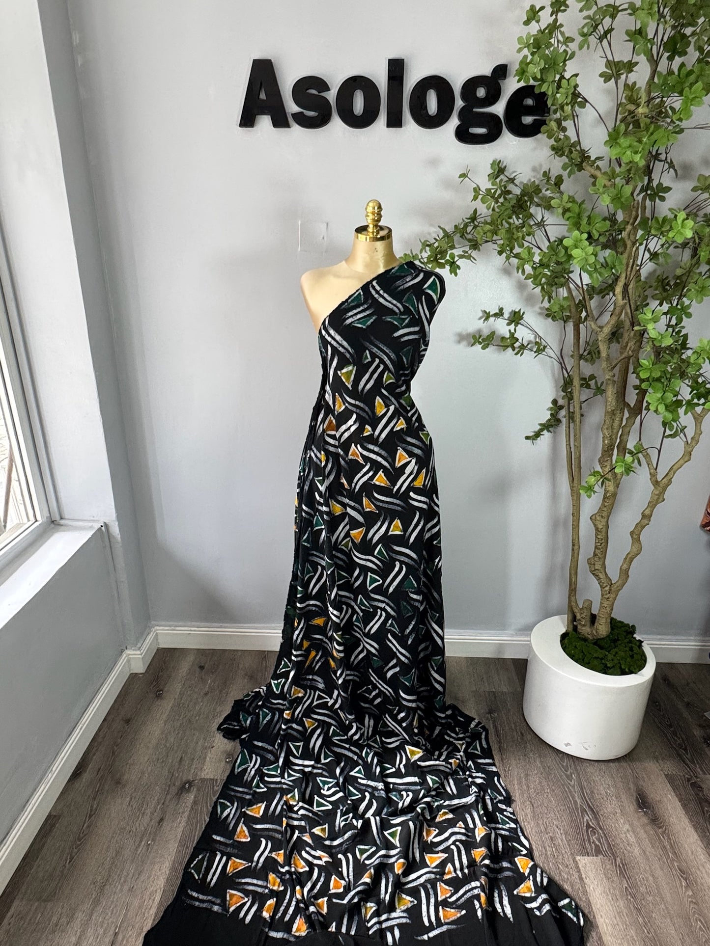 Adire chiffon Angles