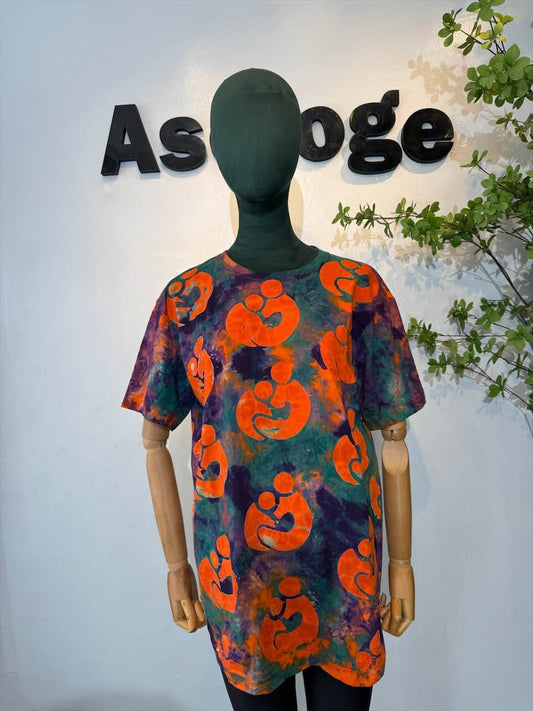 Motherhood Adire T-shirt L