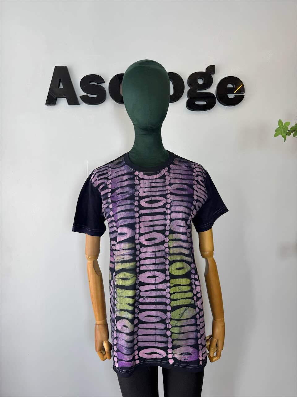 Beads Adire Tshirt M