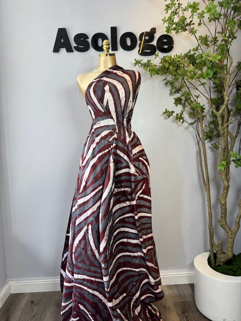 Adire Brocade Layers