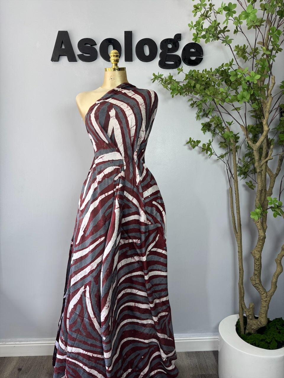Adire Brocade Layers