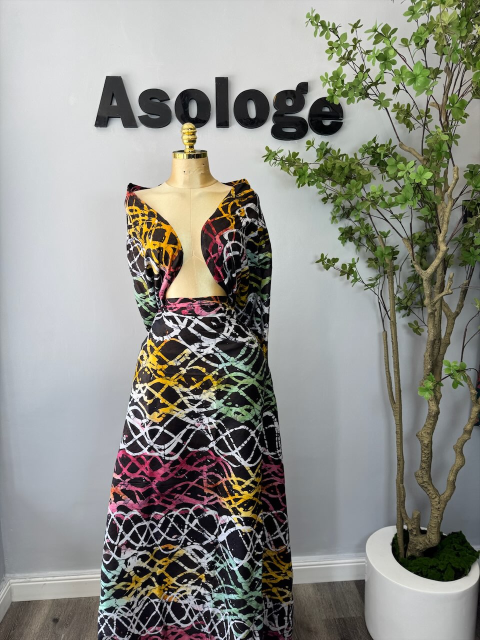Adire brocade Tides