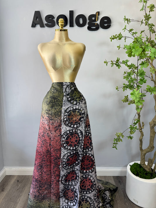 Adire soft brocade Ase