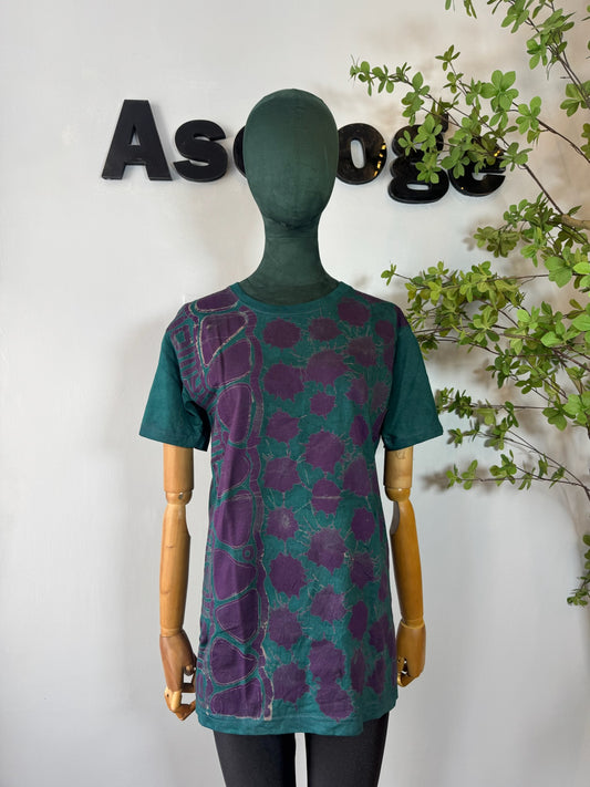Purple Peebles Batik T-shirt