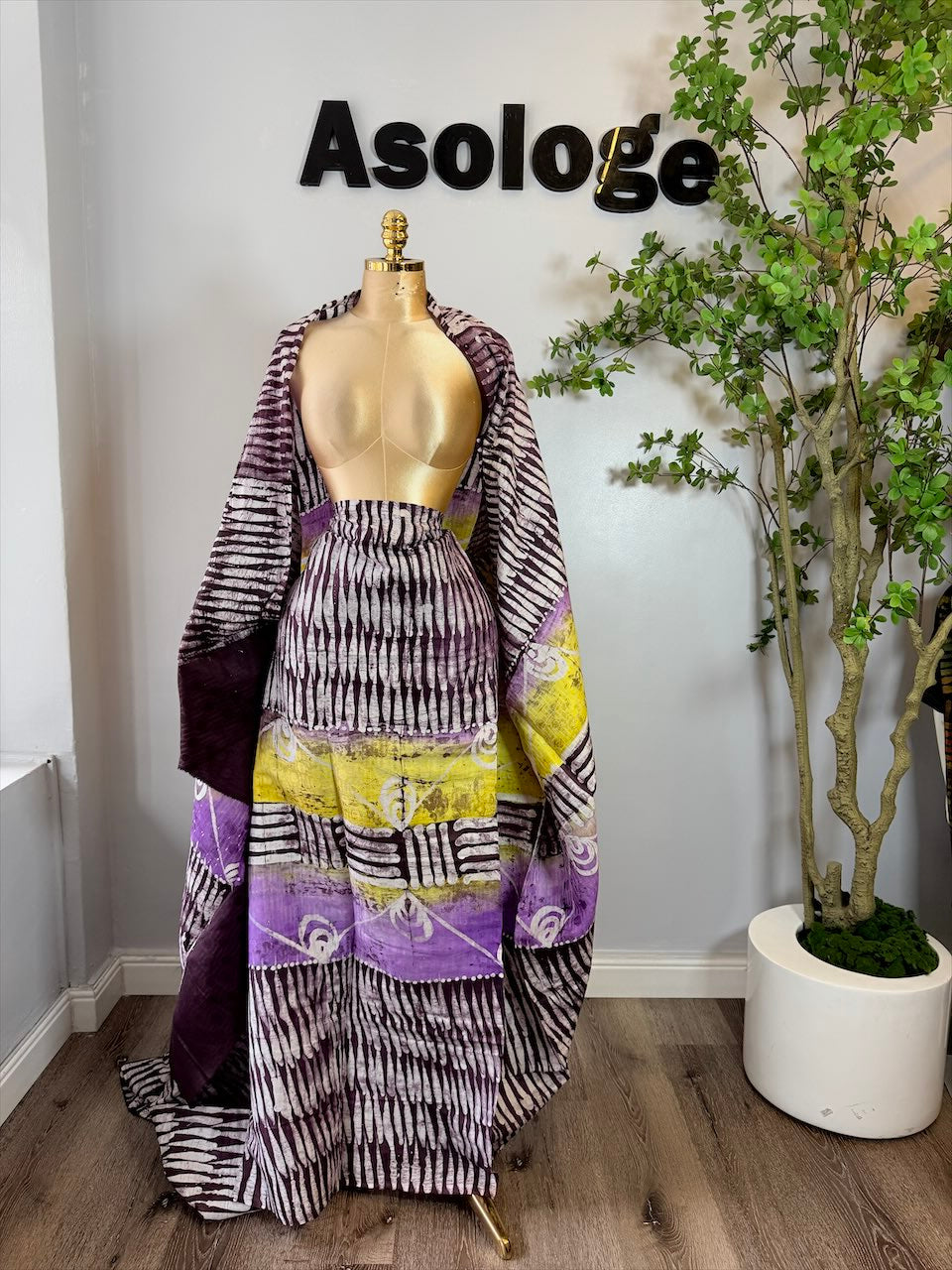 Adire Brocade in Ayaba