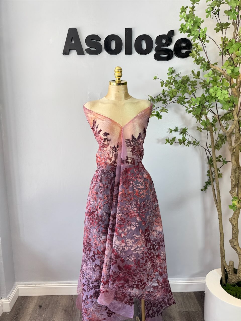Maroon Mix Adire Lace