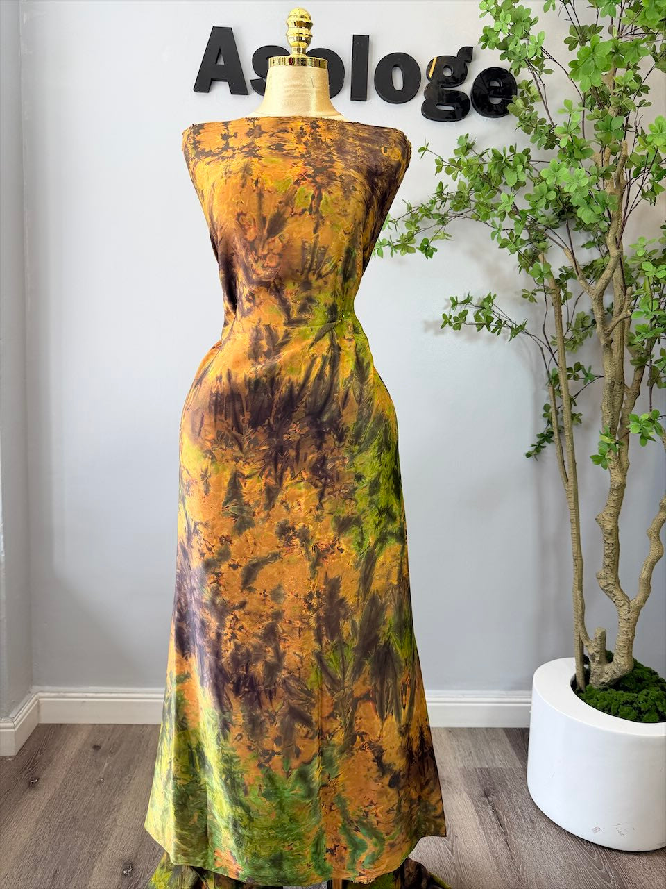 Rainbow Mix Adire Silk