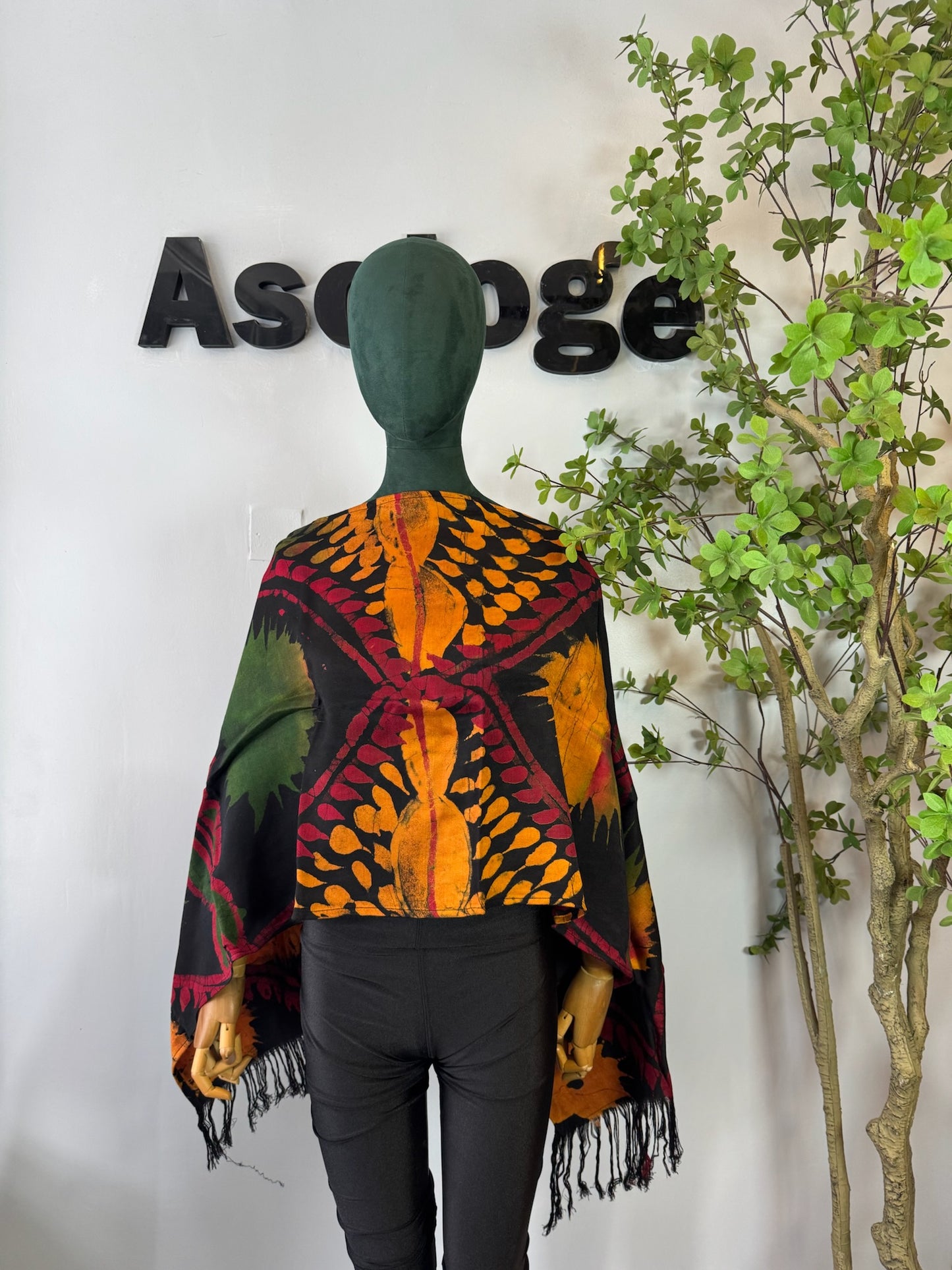 Handmade Adire Scarf 202