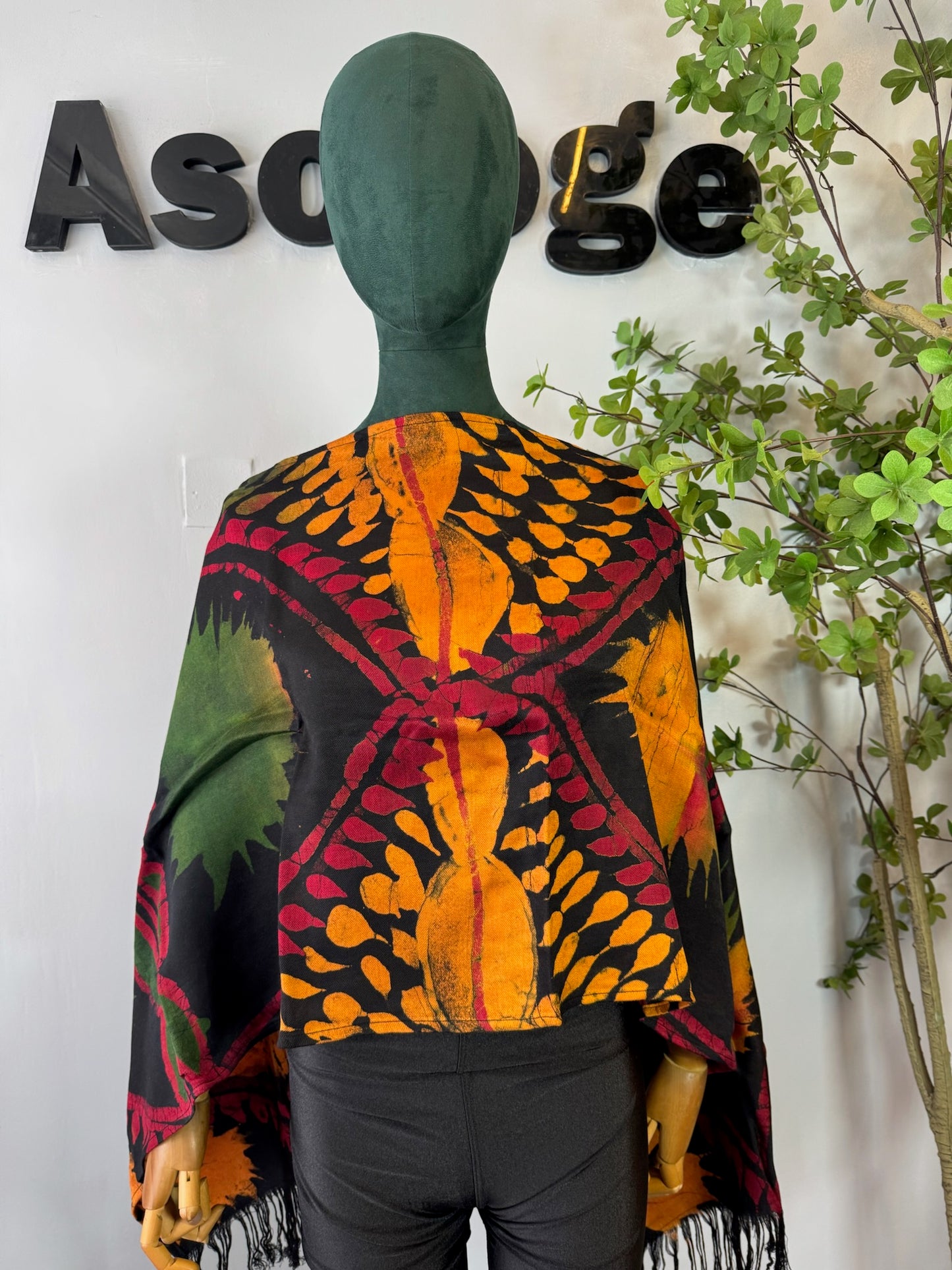 Handmade Adire Scarf 202
