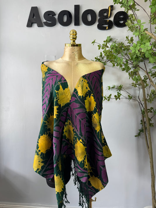 Mix Dotted Batik Scarf