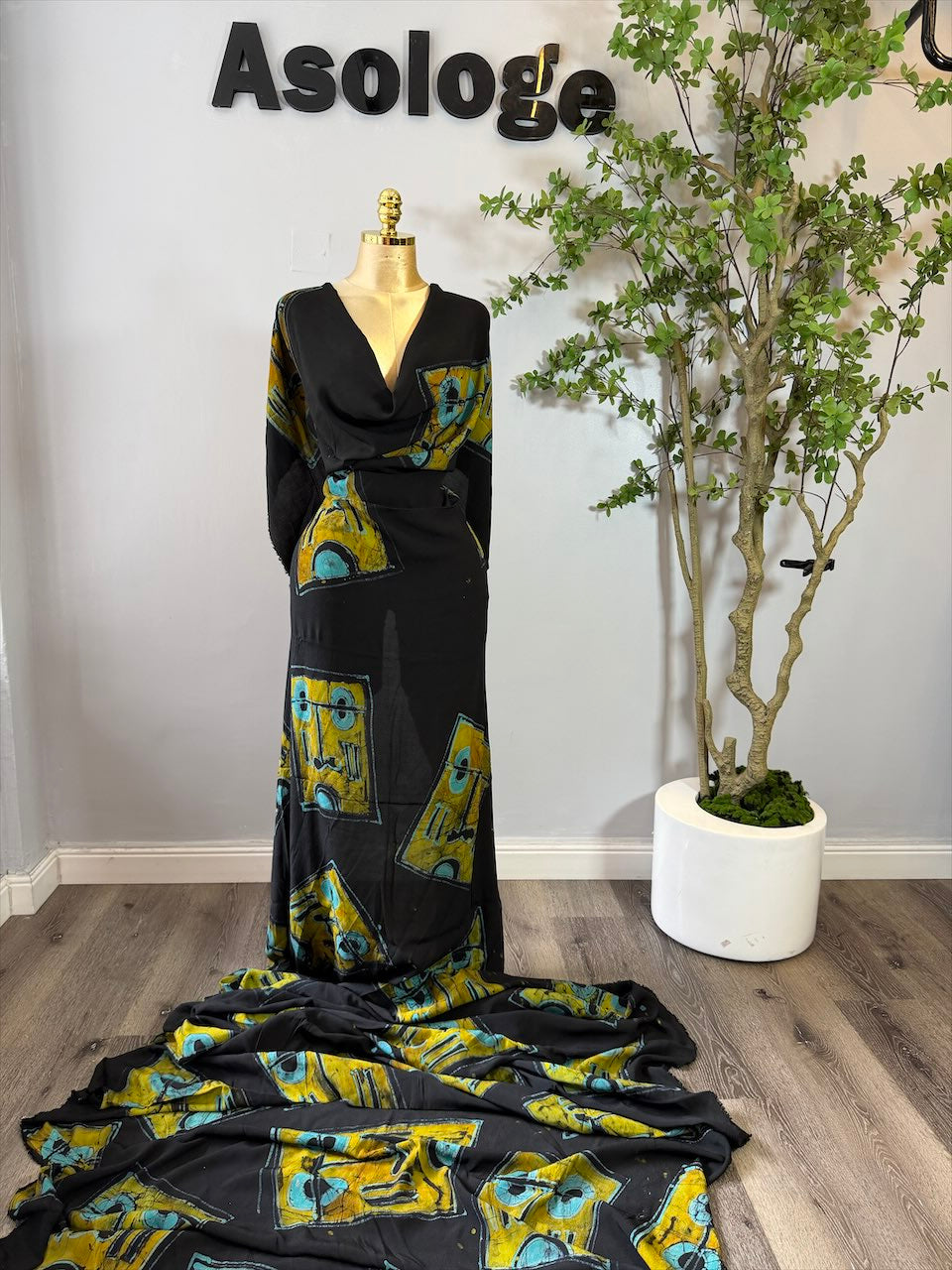 Green Square Adire Cotton