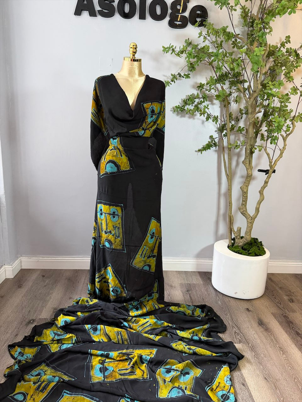 Green Square Adire Cotton
