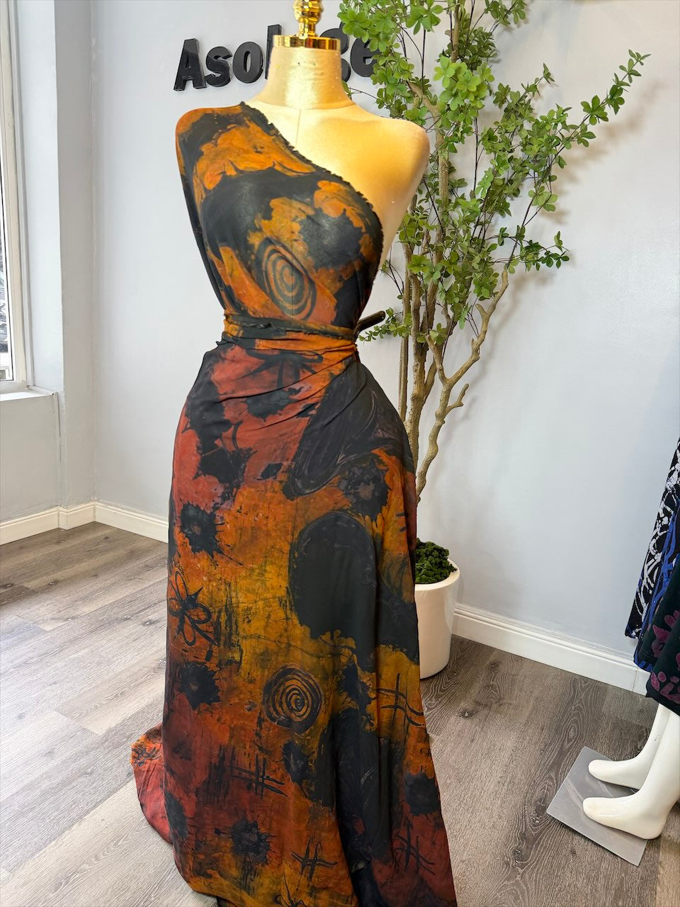 Soft Tes Adire Chiffon
