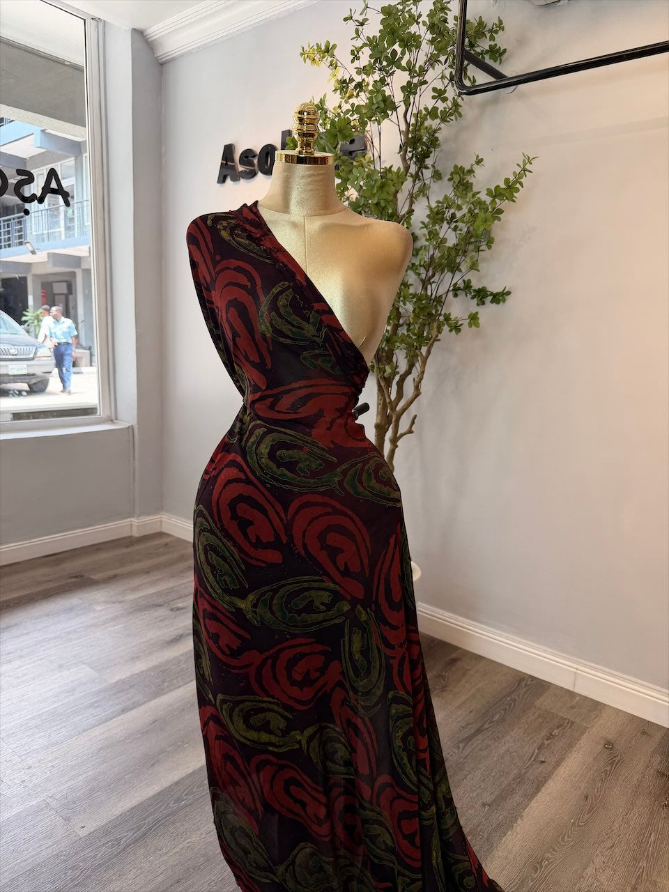 Adire Chiffon Shells