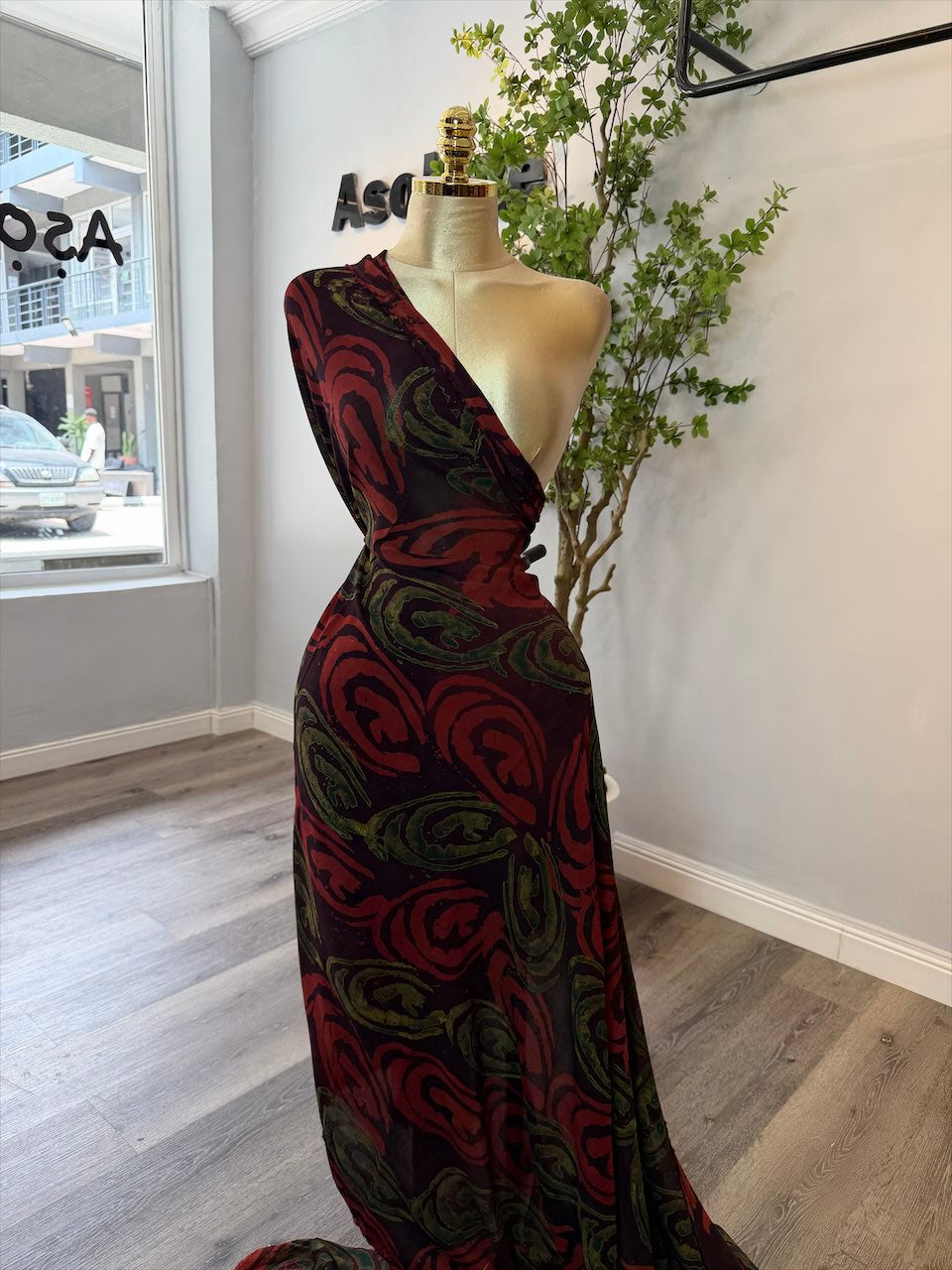 Adire Chiffon Shells