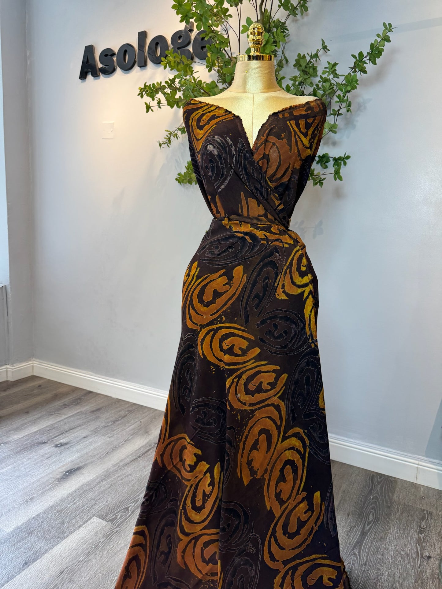 Adire Chiffon Shells