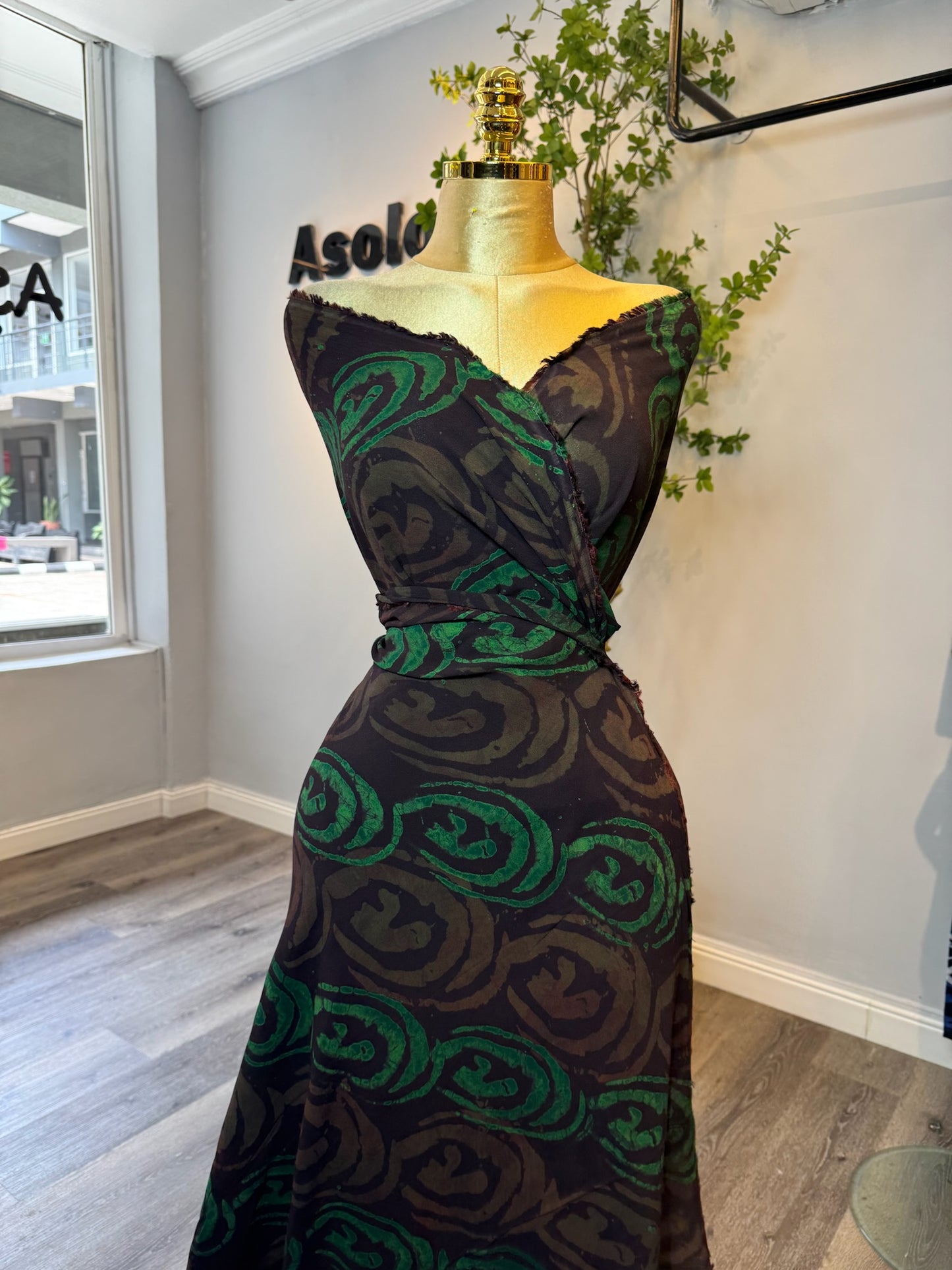 Adire Chiffon Shells